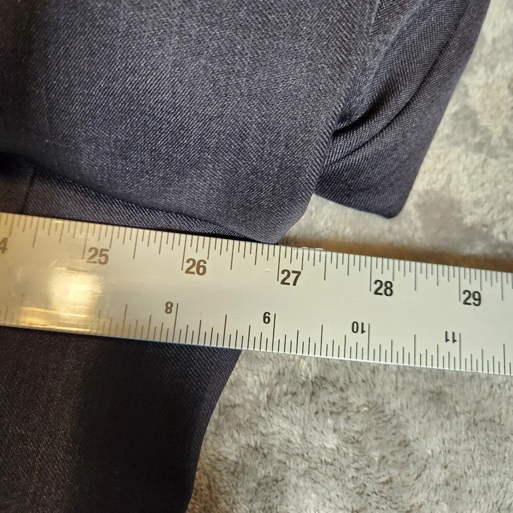 DeZilino Couture Suit‎ Blazer 48L Gray Wool Touch Super 150s 2 Button